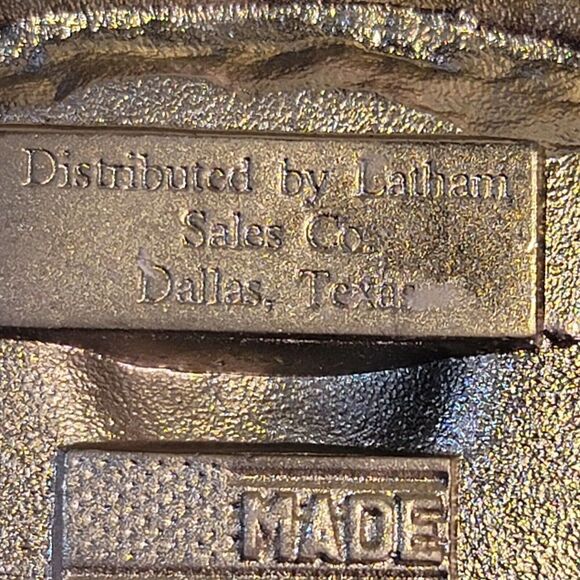 Vintage API Golf Belt Buckle Silver 25TH Anniversary Woodward, OK 1967-1992 - Picture 10 of 11